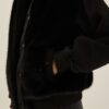 SOUVENIR Bomber ecopelliccia con maniche in panno
