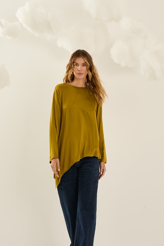 SOUVENIR Blusa fondo asimmetrico