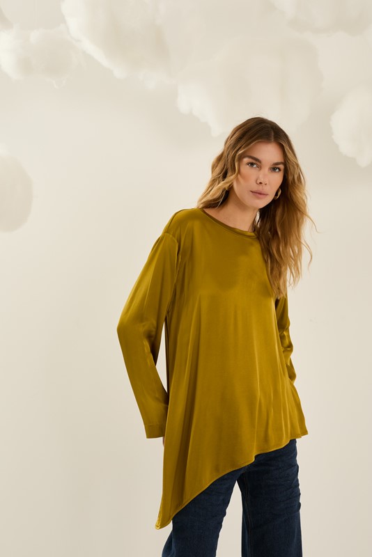 SOUVENIR Blusa fondo asimmetrico