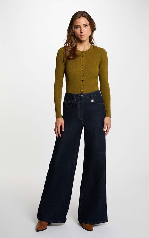 MORGAN Jeans sovratinto elasticizzato a palazzo
