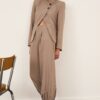 PHILIA LOFT Pantalone con pieghe e elastico sul fondo