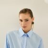 SOUVENIR Camicia in cotone taglio dritto