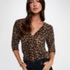 MORGAN Cardigan teddy maculato