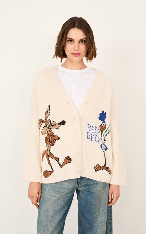 CDE4110B446969AF6D6C783A61BC0EA8_ PHILIA LOFT Cardigan over con bottoni cartoon