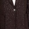 SISTE'S Cappotino lanoso con paillettes