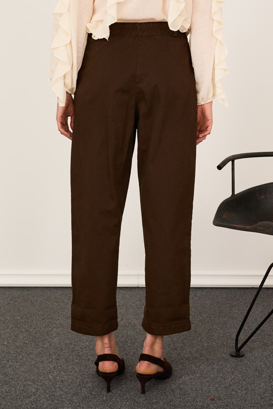 PHILIA LOFT Pantalone con elastico in vita mod baloon con accessorio