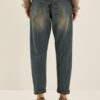SOUVENIR Jeans vita bassa lavaggio al the