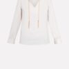 SISTE'S Blusa con accessori sul collo e maniche