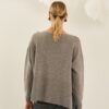 SOUVENIR Maglia in lana over con spacchi laterali
