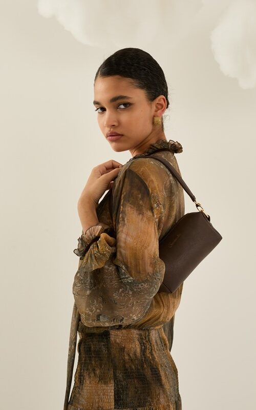SOUVENIR Borsa mod baguette piccola con tracollina