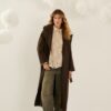 SOUVENIR Cappotto lungo con cintura