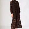 SISTE'S Blusa in pizzo con elastico nel fondo manica e collana